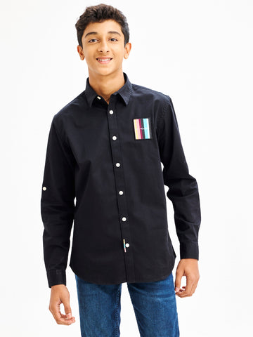 Shop  Black Casual Shirt for Boys