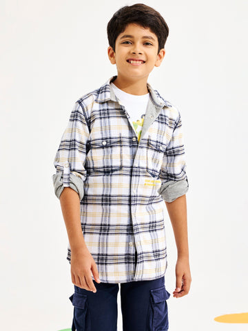 Shop  White Pure Cotton Shirt for Boys