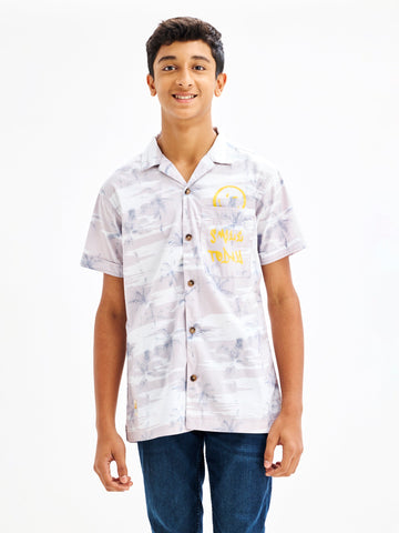 Shop  Pink Casual Printed Shirt for Boys